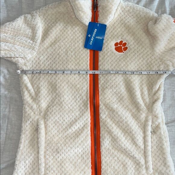 NWT Clemson Tigers Women's Columbia Sherpa Full Zip Jacket Sz Medium - Picture 9 of 10